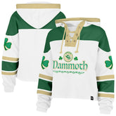 Utah Mammoth '47 Women's McLucky Cropped Lacer Hoodie - White | US 203281123