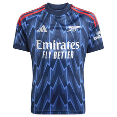 Bukayo Saka Arsenal Youth 2025/26 Away Replica Player Jersey Blue - Adidas on sale
