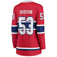 Noah Dobson Montreal Canadiens Fanatics Women's Home Breakaway Jersey - Red | US 203282867