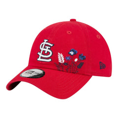 St. Louis Cardinals New Era Women's Wildflower Casual Classic Adjustable Hat - Red Hats