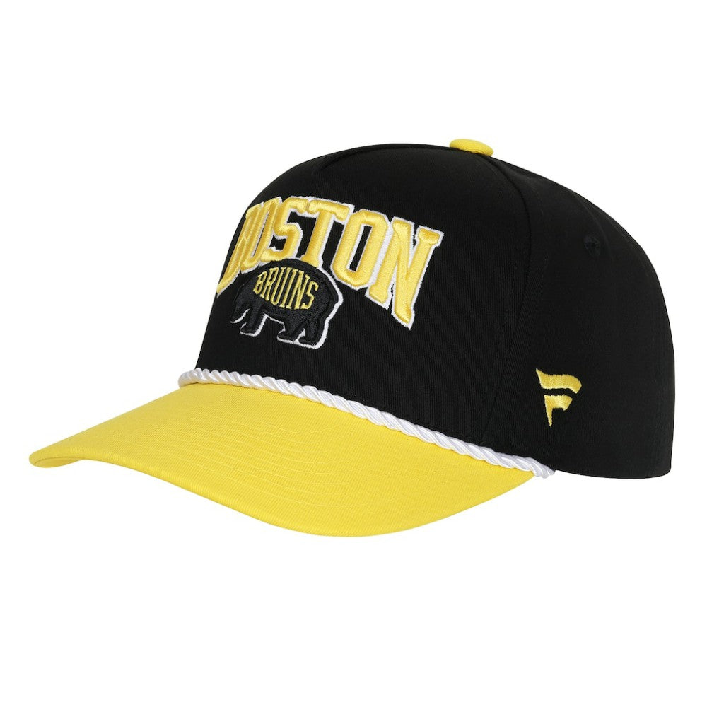 Boston Bruins Fanatics Youth 2026 NHL Stadium Series Team A-Frame Adjustable Hat - Black | US 203283566