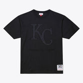 Kansas City Royals Mitchell & Ness Cooperstown Collection Phantom T-Shirt - Black T-shirts