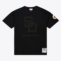 San Diego Padres Mitchell & Ness Cooperstown Collection Phantom T-Shirt - Black T-shirts