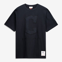 Cleveland Guardians Mitchell & Ness Cooperstown Collection Phantom T-Shirt - Black T-shirts