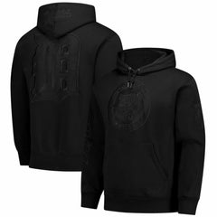 Detroit Tigers Mitchell & Ness Phantom Fleece Hoodie - Black Hoodies