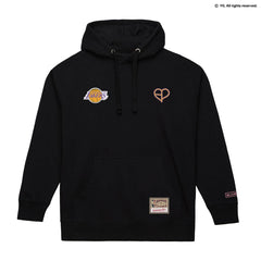 Los Angeles Lakers x BLACKPINK Pullover Hoodie Black Limited Edition - Mitchell & Ness