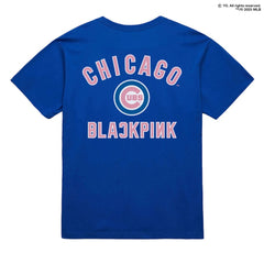 Chicago Cubs Mitchell & Ness x BLACKPINK T-Shirt - Royal - Limited Edition T-shirts