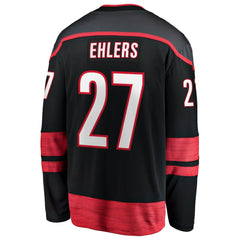 Nikolaj Ehlers Carolina Hurricanes Fanatics Home Breakaway Jersey - Black | US 203286195