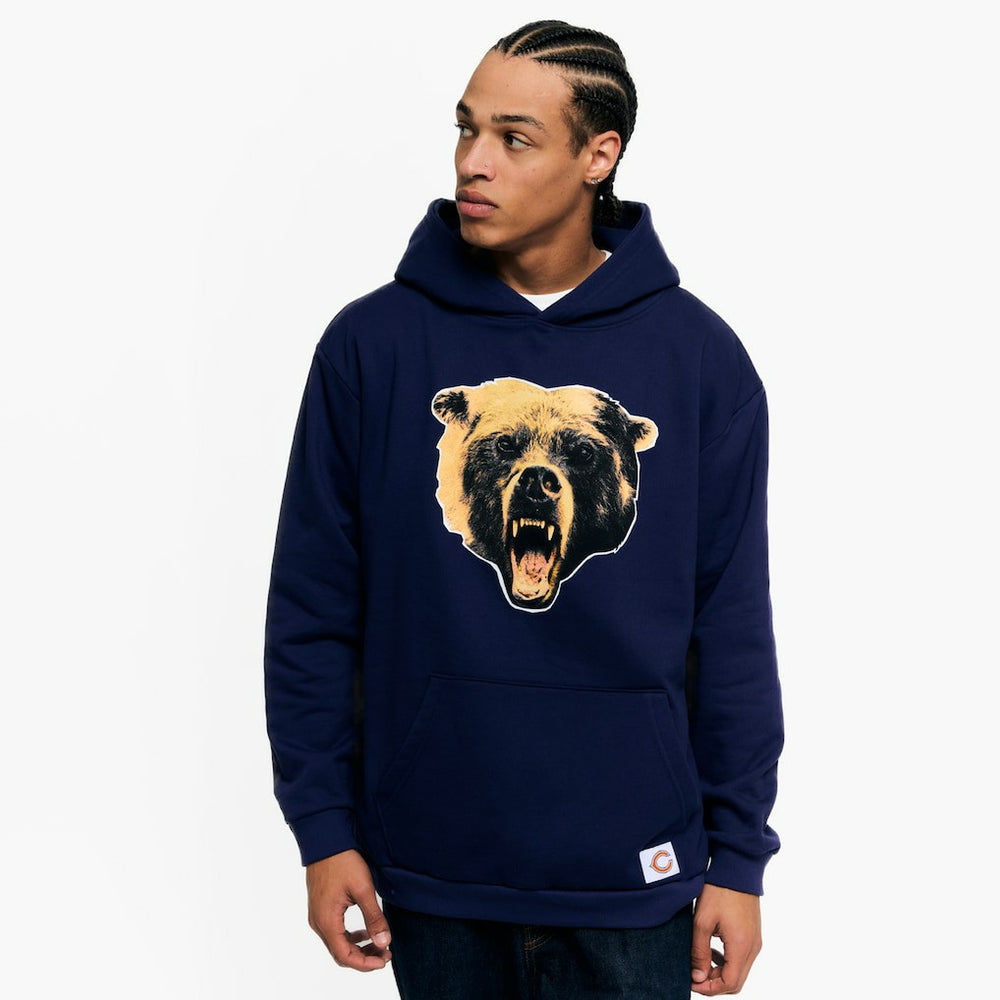 Chicago Bears Golf Wang Unisex Cutout Hoodie - Navy Hoodies