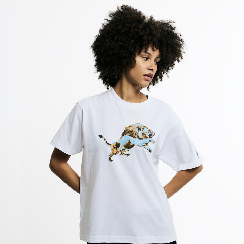 Detroit Lions Golf Wang Unisex Cutout T-Shirt - White T-shirts