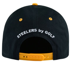 Pittsburgh Steelers Golf Wang Unisex Snapback Hat - Black/Gold Hats