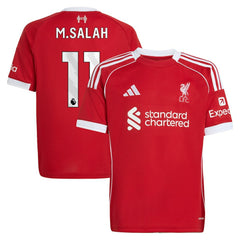 Mohamed Salah Liverpool Youth 2025/26 Home Replica Jersey Red - Adidas discount
