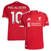 Alexis Mac Allister Liverpool 2025/26 Home Jersey Red - Adidas for sale