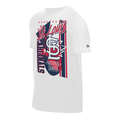 St. Louis Cardinals New Era Big Graphic Domestic T-Shirt - White T-shirts