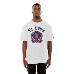 St. Louis Cardinals New Era Fleur Domestic T-Shirt - White T-shirts