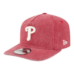 Philadelphia Phillies New Era Denim Classic 19TWENTY Adjustable Hat - Red Hats