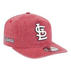 St. Louis Cardinals New Era Denim Classic 19TWENTY Adjustable Hat - Red Hats