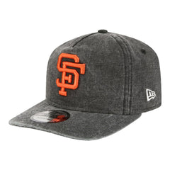 San Francisco Giants New Era Throwback Denim Classic 19TWENTY Adjustable Hat - Black Hats
