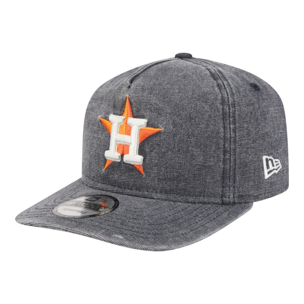 Houston Astros New Era Denim Classic 19TWENTY Adjustable Hat - Navy Heather Hats