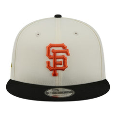 San Francisco Giants New Era Localized 9FIFTY Snapback Hat - Cream/Black Hats