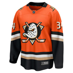 Petr Mrazek Anaheim Ducks Fanatics Home Breakaway Jersey - Orange | US 203292087