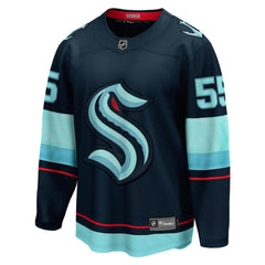 Ryan Lindgren Seattle Kraken Fanatics Home Breakaway Jersey - Deep Sea Blue | US 203292097