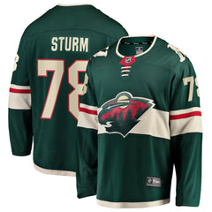 Nico Sturm Minnesota Wild Fanatics Home Breakaway Jersey - Green | US 203292103