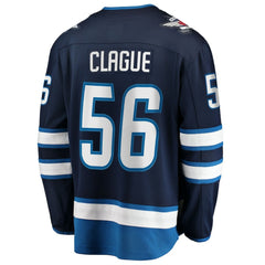Kale Clague Winnipeg Jets Fanatics Home Breakaway Jersey - Navy | US 203292105