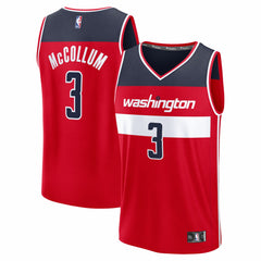 CJ McCollum Washington Wizards Youth Fast Break Replica Player Jersey Icon Edition Red - Fanatics
