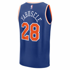 Guerschon Yabusele New York Knicks Fast Break Replica Player Jersey Icon Edition Blue - Fanatics outlet