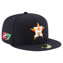 Jose Altuve Houston Astros New Era 2025 Player’s Weekend 59FIFTY Fitted Hat - Navy Hats