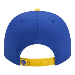 Golden State Warriors Injection Cartoon Logo A-Frame 9FIFTY Adjustable Hat Royal - New Era