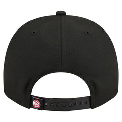 Atlanta Hawks Injection Cartoon Logo A-Frame 9FIFTY Adjustable Hat Black - New Era