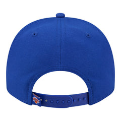New York Knicks Injection Cartoon Logo A-Frame 9FIFTY Adjustable Hat Blue - New Era