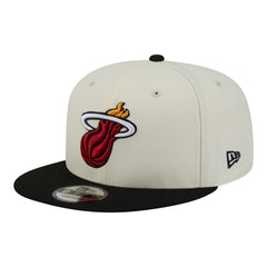Miami Heat Injection Localized 9FIFTY Snapback Hat White - New Era