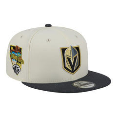 Vegas Golden Knights New Era Injection Localized Two-Tone 9FIFTY Snapback Hat - White/Charcoal | US 203293136