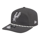 San Antonio Spurs Tonal Rope 19TWENTY Adjustable Hat Graphite - New Era