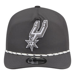 San Antonio Spurs Tonal Rope 19TWENTY Adjustable Hat Graphite - New Era