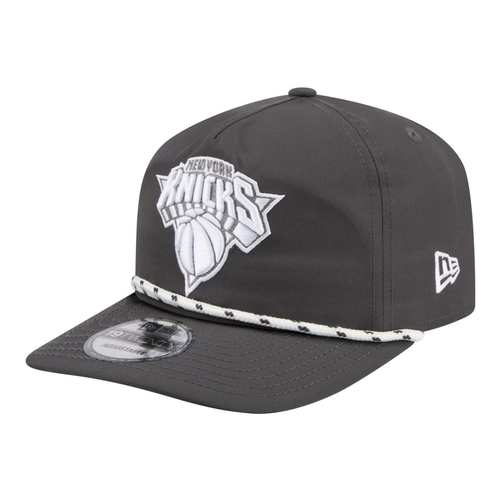 New York Knicks Tonal Rope 19TWENTY Adjustable Hat Graphite - New Era