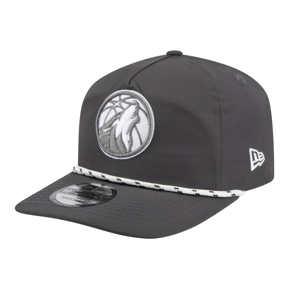 Minnesota Timberwolves Tonal Rope 19TWENTY Adjustable Hat Graphite - New Era
