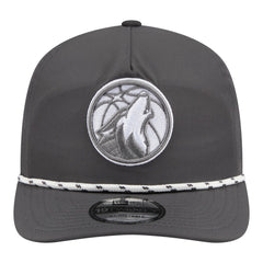 Minnesota Timberwolves Tonal Rope 19TWENTY Adjustable Hat Graphite - New Era
