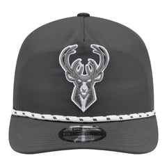 Milwaukee Bucks Tonal Rope 19TWENTY Adjustable Hat Graphite - New Era