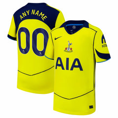 Tottenham Hotspur Youth 2025/26 Third Replica Custom Jersey Yellow - Nike on sale