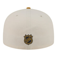 Vegas Golden Knights New Era Colorpack Two-Tone 59FIFTY Fitted Hat - Cream/Tan | US 203294188