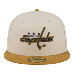 Washington Capitals New Era Colorpack Two-Tone 59FIFTY Fitted Hat - Cream/Tan | US 203294189