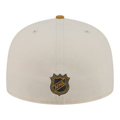 Edmonton Oilers New Era Colorpack Two-Tone 59FIFTY Fitted Hat - Cream/Tan | US 203294200