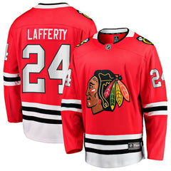 Sam Lafferty Chicago Blackhawks Fanatics Home Breakaway Jersey - Red | US 203295003