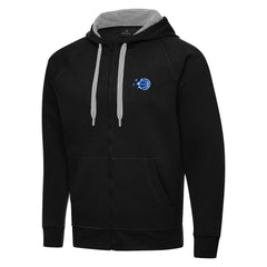 Orlando Magic Antigua New Logo Victory Full-Zip Hooded Sweatshirt Black