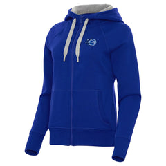 Orlando Magic Antigua Women's New Logo Victory Full-Zip Hooded Sweatshirt Royal