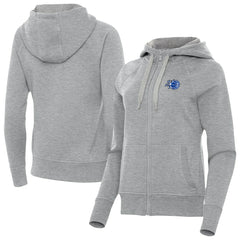 Orlando Magic Antigua Women's New Logo Victory Full-Zip Hooded Sweatshirt Heather Gray outlet